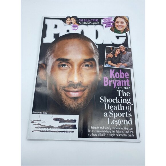 KOBE BRYANT People Magazine FEBRUARY 10, 2020 Lakers Princess Kate Bella Twins - Picture 1 of 16